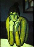 1901 La femme au chignon