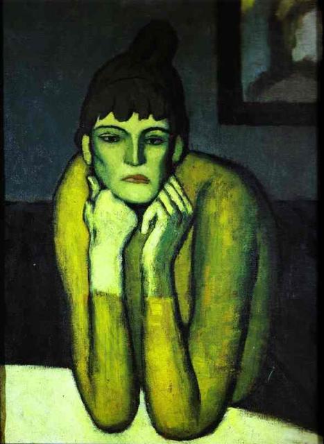 1901 La femme au chignon