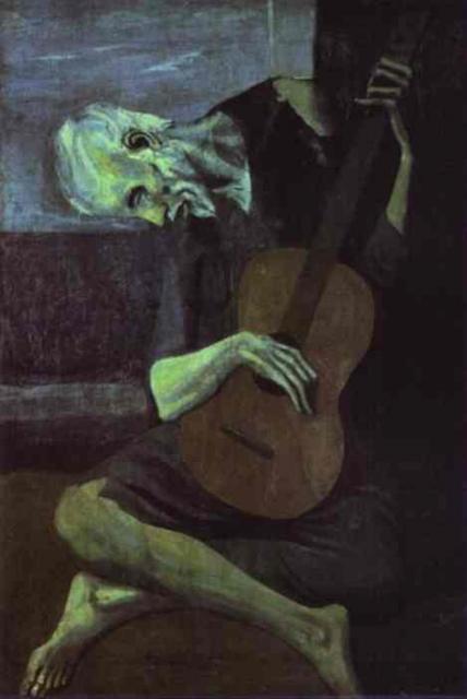 1903 Le vieux guitariste