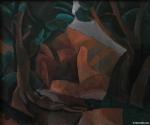 1908 Paysage aux deux figures