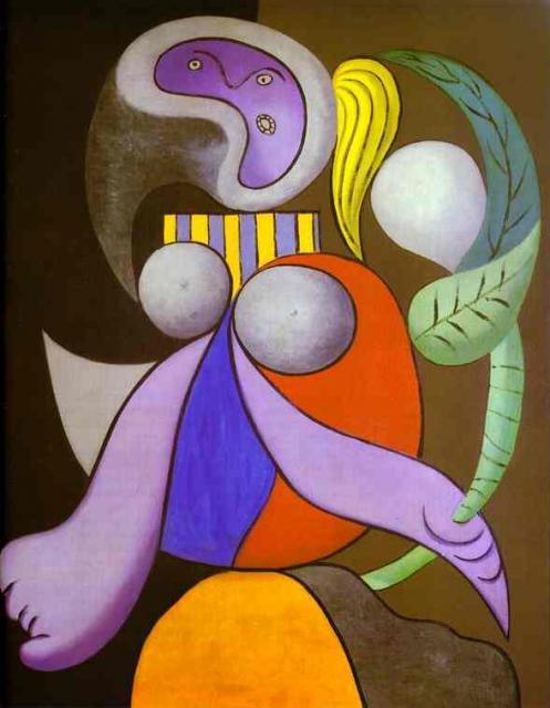 1932 Femme avec une fleur