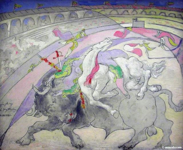 1933 Corrida, la mort de la femme torÃ©ro
