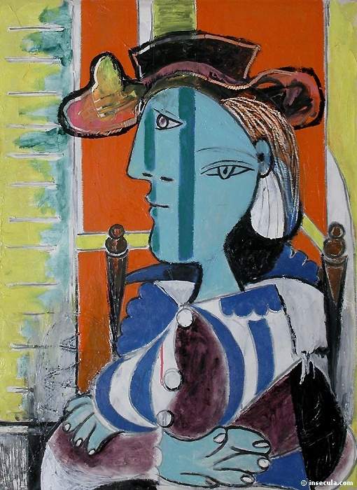 1937 Femme assise aux bras croisÃ©s