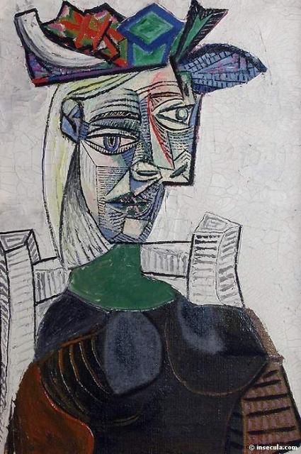 1939 Femme assise au chapeau
