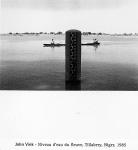 John Vink - Niveau d'eau du fleuve,Tillabery, Niger,1985