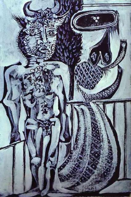 1937 Minotaure et sa femme
