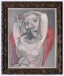 1939 Femme au fauteuil rouge