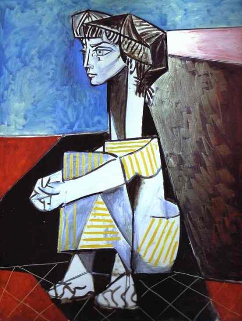 1954 Jacqueline les bras croisÃ©s