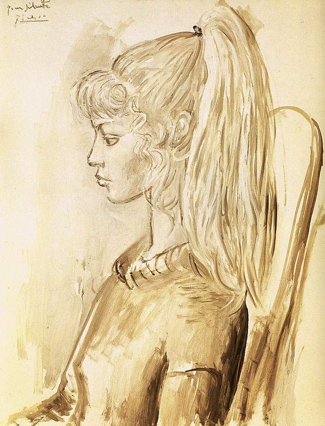 1954 Portrait de Sylvette