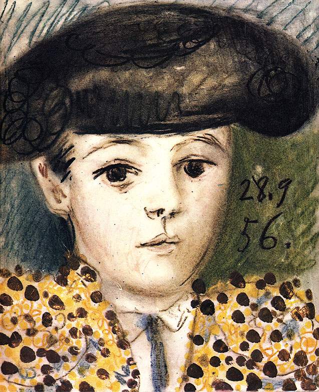1956 Claude en costume de matador