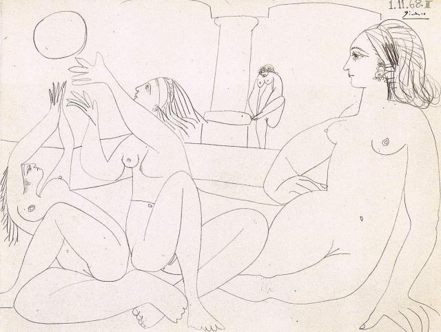 1968 Le bain Turc